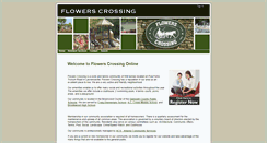 Desktop Screenshot of flowerscrossing.org