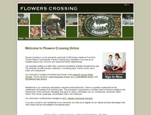 Tablet Screenshot of flowerscrossing.org